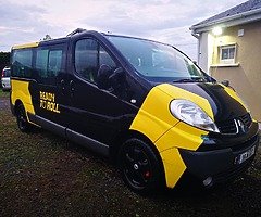 Renault Trafic 9 seater LWB, wheelchair accessible