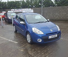 2011 Renault Clio 1.2 2 year nct