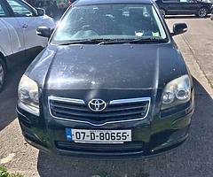 2007 2L DIESEL AVENSIS
