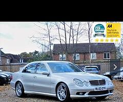 Mercedes e55 amg
