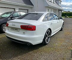 A6 sline black edition ultra auto 190bhp