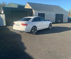 White Audi A4