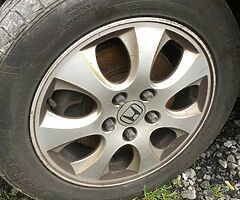 Honda alloys 16s