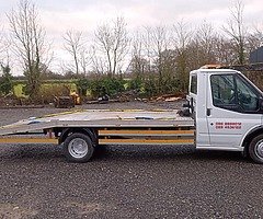 Transit recovery truck 132