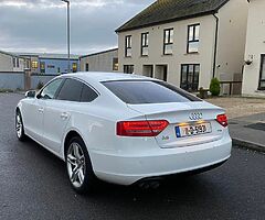 AUDI A5 SPORT BACK 2.0 DIESEL WHITE 
VERY LOW KM NEW NCT - Image 3/10