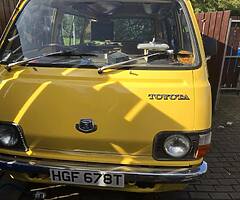 Toyota hiace camper