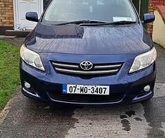 Toyota Corolla 1.4 petrol 2007 NCT 11/22 tax 02 /22 - Image 8/8