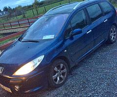 2006 307 sw 1.6HDI nct till 09/19