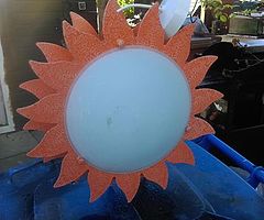 Ceiling light sun shape - Image 3/3