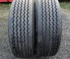 2 385/65/22.5 super single  rethreads