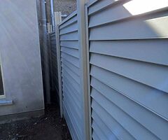 Panel & post fencing