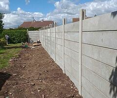 Panel & post fencing - Image 4/10