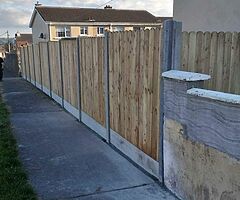 Panel & post fencing - Image 8/10