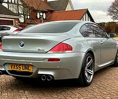 2005 Iconic BMW M6 V10 S85 5.0 507bhp Swap only 996/997/911 or WHY?