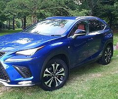 2018 LEXUS NX300H F,SPORT HYBRID 4X4 SUV.
STUNNING EXAMPLE.