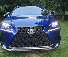 2018 LEXUS NX300H F,SPORT HYBRID 4X4 SUV.
STUNNING EXAMPLE.