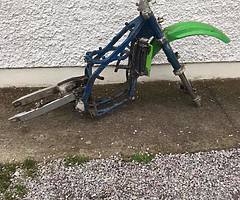 Kawasaki kx125 breaking