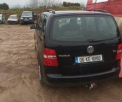 Breaking vw touran