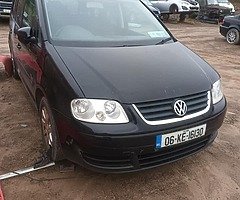 Breaking vw touran