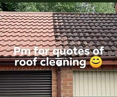 Skip runs power washing gutter cleaning  etc