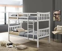 Single Wooden Bunk Bed Available For Kids & Adult With Optional Mattress || Free Delivery