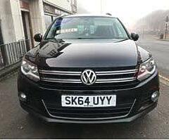 VW Tiguan £65 a week finance only