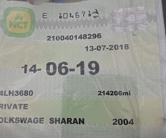 Volkswagen seven-seater 1.9 diesel 6 speed gears location Dublin 15 blanchardstown - Image 3/8