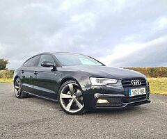 2014 2014 142 AUDI A5 2.0TDI 177 BHP S LINE BLACK EDITION 4X4 QUATTRO LEATHER INT  A5