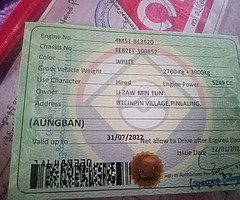 ၁၅ပေလေးရောင်းမည်4m51အင်ဂျင်လက်တင်မောင်းခေါင်းကြယ်ဖုန်း၀၉၇၉၉၆၆၄၆၃၆ - Image 8/10