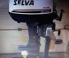 4-stroke  outboard  Selva-9,9 hp