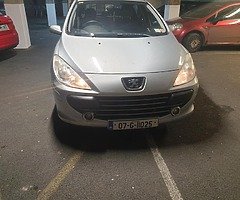 Peugeot 307 nct 01/2023  1.6 petrol automatic