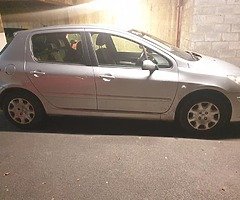 Peugeot 307 nct 01/2023  1.6 petrol automatic