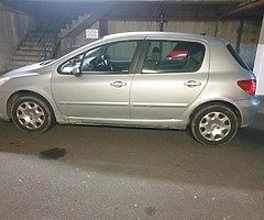 Peugeot 307 nct 01/2023  1.6 petrol automatic - Image 9/9