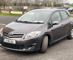 2012 tayota auris 1.4 tdi nct 02/2024 tax 03/2022