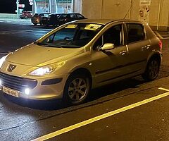1.4 petrol (NCT 5/22)Peugeot 307