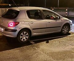 1.4 petrol (NCT 5/22)Peugeot 307