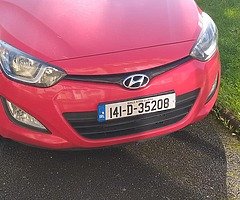 Hyundai i20 1.4 crdi manual.
2014