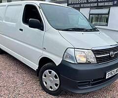 2011/2012 Toyota Hiace Lwb Wanted