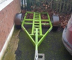Motorbike trailer (single)