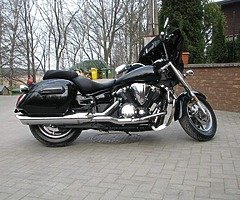 2014 YAMAHA XVS1300 ONLY 1600 MILES