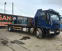 Iveco euro cargo 18 Ton fassi crane