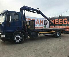 Iveco euro cargo 18 Ton fassi crane - Image 9/10