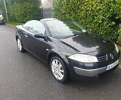 05 Renault Megane convertible 1.6 petrol