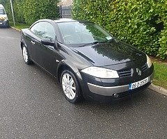 05 Renault Megane convertible 1.6 petrol