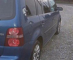 Vw touran 1.9tdi manual