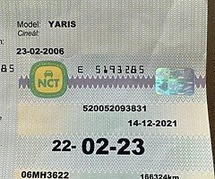 Toyota yaris new NCT - Image 9/10