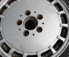 Mercedes  vintage  alloys good condition