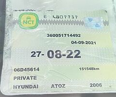2006 Hyundai Atoz Prime - Automatic