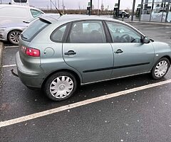 1.2 seat ibiza Drive very good for brand-new tires the car is driving lovely￼