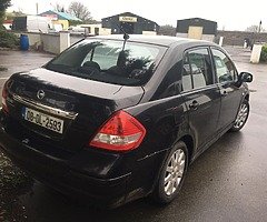 08 Nissan Tiida lovely clean car 240k miles one year test tax just out four new tyres Longford town